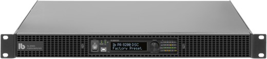19” Multichannel Amplifiers with DSP